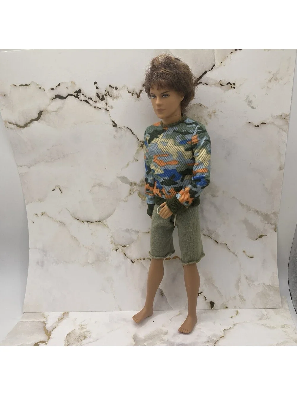 High school musical 2 Troy doll Zack Efron redressed B14